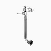 Sloan Naval 122-1.6 Exposed Manual Flushometer, 1.6 gpf, Rear Spud, Polished Chrome