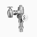 Sloan Naval 150-3.5 Concealed Manual Flushometer, Rough Brass, 6-3/4" LDIM, 3" Metal Oscillating Handle, Less Vacuum Breaker, Whitworth Thread