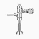 Sloan Naval 180-1.0 Exposed Manual Flushometer, 1.0 gpf, Top Spud, Polished Chrome, Less Vacuum Breaker
