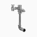 Sloan Naval 611-1.6 Concealed Manual Flushometer, 1.6 gpf, Top Spud, Unfinished (Rough Brass), 14-3/4" LDIM