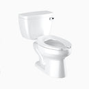 Sloan WETS-8009.8118 Floor-Mounted Vitreous China Pressure-Assist Water Closet, 0.75 gpf, Option STG