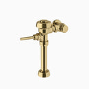 Sloan Royal 111-1.6 Exposed Manual Flushometer, 1.6 gpf, Top Spud, Polished Brass, H551A 3-1/16" Tailpiece, with H551 3-1/16