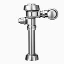 Sloan Royal 111-1.6 Exposed Manual Flushometer, Top Spud, Polished Chrome, Metal Index Handle, Wheel Handle Control Stop, Inlet Left of Valve, Option C