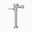 Sloan Royal 113-1.28 Exposed Manual Flushometer, 1.28 gpf, Top Spud, Brushed Nickel