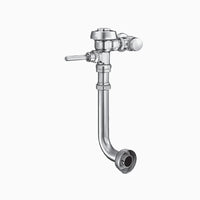 Sloan Royal 121-3.5 Exposed Manual Flushometer, 3.5 gpf, Rear Spud, Polished Chrome, 1" Straight Control Stop, 1-1/4" Flush Connection