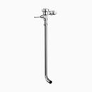 Sloan Royal 137-1.6 Exposed Manual Flushometer, 1.6 gpf, Rear Spud, Polished Chrome, 1-1/4" Flush Connection
