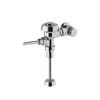 Sloan Royal 186-0.5 Exposed Manual Flushometer, 0.5 gpf, Metal Index Handle, Front of Valve Handle, Wheel Handle Control Stop, Option C 2954 481 000