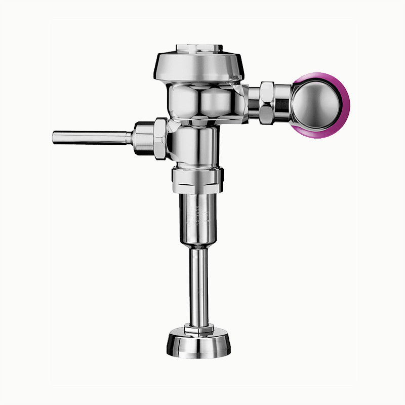 Sloan Royal 186 RW-0.5 Exposed Manual Flushometer, 0.5 gpf, Top Spud, Polished Chrome