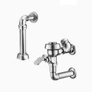 Sloan Royal 350-3.5 Exposed Manual Flushometer, 3.5 gpf, Top Spud, Polished Chrome