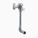 Sloan Royal 611-3.5 Concealed Manual Flushometer, 3.5 gpf, Rear Spud, Unfinished (Rough Brass), 8-3/4" LDIM, Wall Box Version