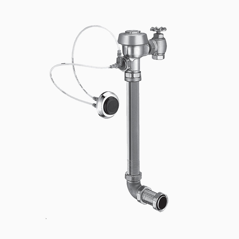 Sloan Royal 952-3.5 Concealed Manual Flushometer, 3.5 gpf, Rear Spud, Unfinished (Rough Brass), 7"-8-3/4" LDIM, Trap Primer Outlet