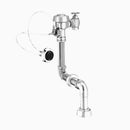 Sloan Royal 953-1.28 Concealed Manual Flushometer, 1.28 gpf, Top Spud, Unfinished (Rough Brass)