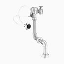 Sloan Royal 992-1.0 Concealed Manual Flushometer, 1.0 gpf, Top Spud, Unfinished (Rough Brass)