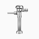 Sloan 112-1.6 Exposed Manual Flushometer, 1.6 gpf, Top Spud, Polished Chrome, 1-1/4" Flush Connection, Angle Stop Bumper