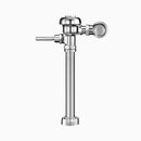 Sloan 116-1.6 Exposed Manual Flushometer, 1.6 gpf, Top Spud, Polished Chrome, Angle Stop Bumper