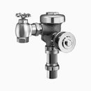 Sloan 150-3.5 Concealed Manual Flushometer, 3.5 gpf, Unfinished (Rough Brass), 2-3/4" LDIM
