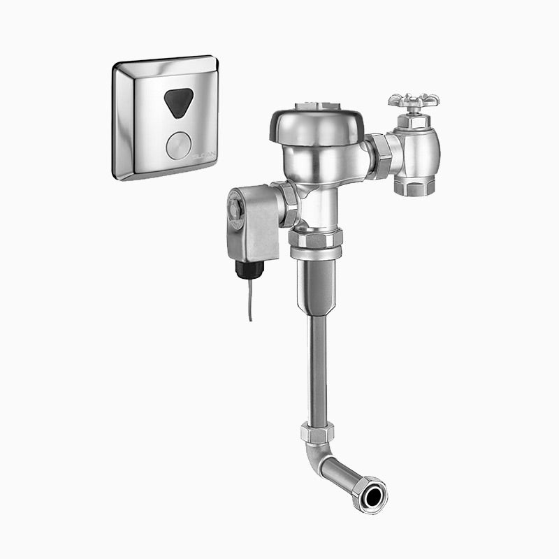 Sloan 195 ESS Concealed Hardwired Sensor Urinal Flushometer (1.5 GPF), Unfinished (Rough Brass)
