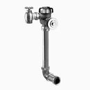 Sloan 611-1.6 Concealed Manual Flushometer, 1.6 gpf, Top Spud, Unfinished (Rough Brass), 3-3/4" LDIM