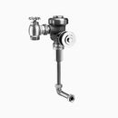 Sloan 613-1.0 Concealed Manual Flushometer, 1.0 gpf, Top Spud, Unfinished (Rough Brass), Dual-Filtered Fixed Bypass Diaphragm