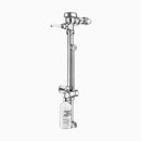 Sloan BPW 1005-1.6 Exposed Manual Flushometer, 1.6 gpf, Top Spud, Polished Chrome, Double Wall Bumper