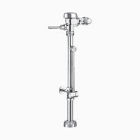 Sloan BPW 1100-1.6 Exposed Manual Flushometer, 1.6 gpf, Top Spud, Polished Chrome, Dual-Filtered Fixed Bypass Diaphragm