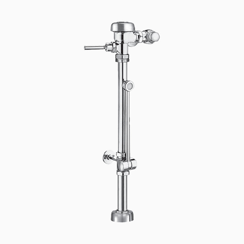 Sloan BPW 1100-3.5 Exposed Manual Flushometer, 3.5 gpf, Top Spud, Polished Chrome