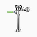 Sloan WES 111-1.6 Exposed Manual Flushometer, 1.6 gpf, Top Spud, Polished Chrome, Angle Stop Extended Bumper