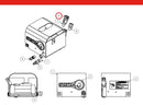 Spartan Tool 542300-05 parts diagram, item 9 circled (Assy, Spartan Foot Pedal - 77773920)