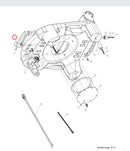 Spartan Tool 64050004 parts diagram, item 4 circled (Assembly, Base Traveler)