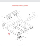 Spartan Tool 64050006 parts diagram, item 1 circled (Hinge Door Assembly)