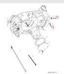 Spartan Tool 64050021 parts diagram, item 15 circled (Assembly, Base Traveler)