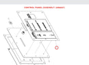 Spartan Tool 64050030 parts diagram, item 7 circled (Control Panel Assembly)
