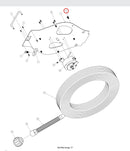 Spartan Tool 64050089 parts diagram, item 8 circled (Drum Assembly)