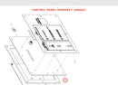 Spartan Tool 64060002 parts diagram, item 12 circled (Control Panel Assembly)