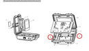 Spartan Tool 64070018 parts diagram, item 6 circled (Control Box(inside))