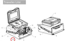 Spartan Tool 64070027 parts diagram, item 10 circled (Traveler Lite Parts & Accessories)