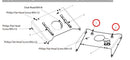 Spartan Tool 64070031 parts diagram, item 2 circled (Item Qty. Part Number Description Metal cover, upper body, TL Locking knob, control box, TL Cable guide, TL Rail assembly, control box, TL 64070024 64070031 64070011 64070034)