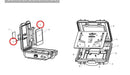 Spartan Tool 64070033 parts diagram, item 2 circled (Control Box(inside))