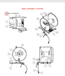 Spartan Tool 72709600 parts diagram, item 10 circled (Reel Assembly)