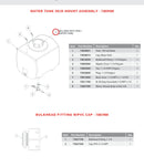 Spartan Tool 73828610 parts diagram, item 1 circled ()