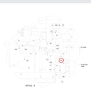 Spartan Tool 75857400 parts diagram, item 105 circled (Soldier Jet Assembly - 75840800)