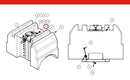 Spartan Tool 75869100 parts diagram, item 8 circled (Water Tank Assembly - 75841600)