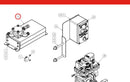 Spartan Tool 75874200 parts diagram, item 9 circled (Auto Antifreeze Assy - 75876005)