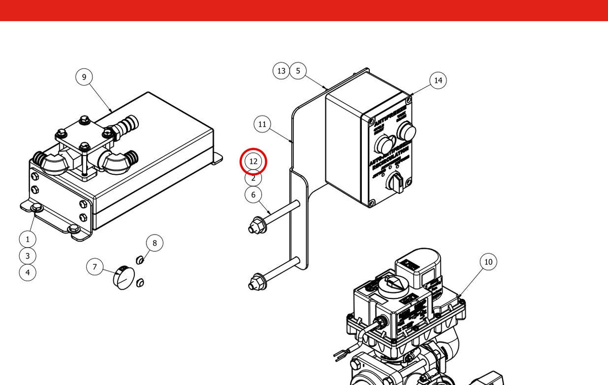 Spartan Tool 77748000 parts diagram, item 170 circled (Elite Soldier Hydro-Jet - 7584E000)