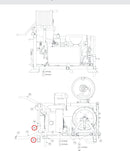 Spartan Tool 79823800 parts diagram, item 85 circled (738 Skid Mount Assembly - 73832000)