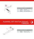 Spartan Tool 79827400 parts diagram, item 2 circled (Hand Crank, HP Reel - 79827300)