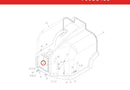 Spartan Tool 79920750 parts diagram, item 19 circled (Front Enclosure Assembly - 79958400)