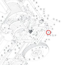 Spartan Tool 79942540 parts diagram, item 173 circled (Warrior Final Assembly - 799200T4)