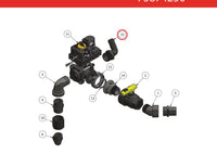 Spartan Tool 79976150 parts diagram, item 2 circled (Assy, Low PSI Valve - Manual - 75874150)