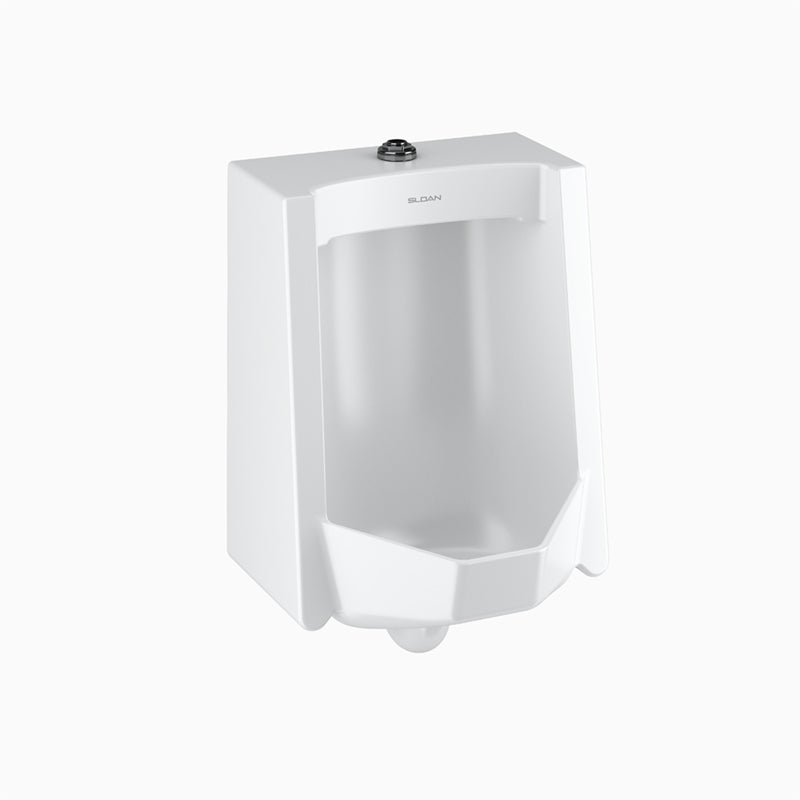 Sloan SU-1009-CN Vitreous China Urinal, Wash Down, 0.125 to 1.0 gpf